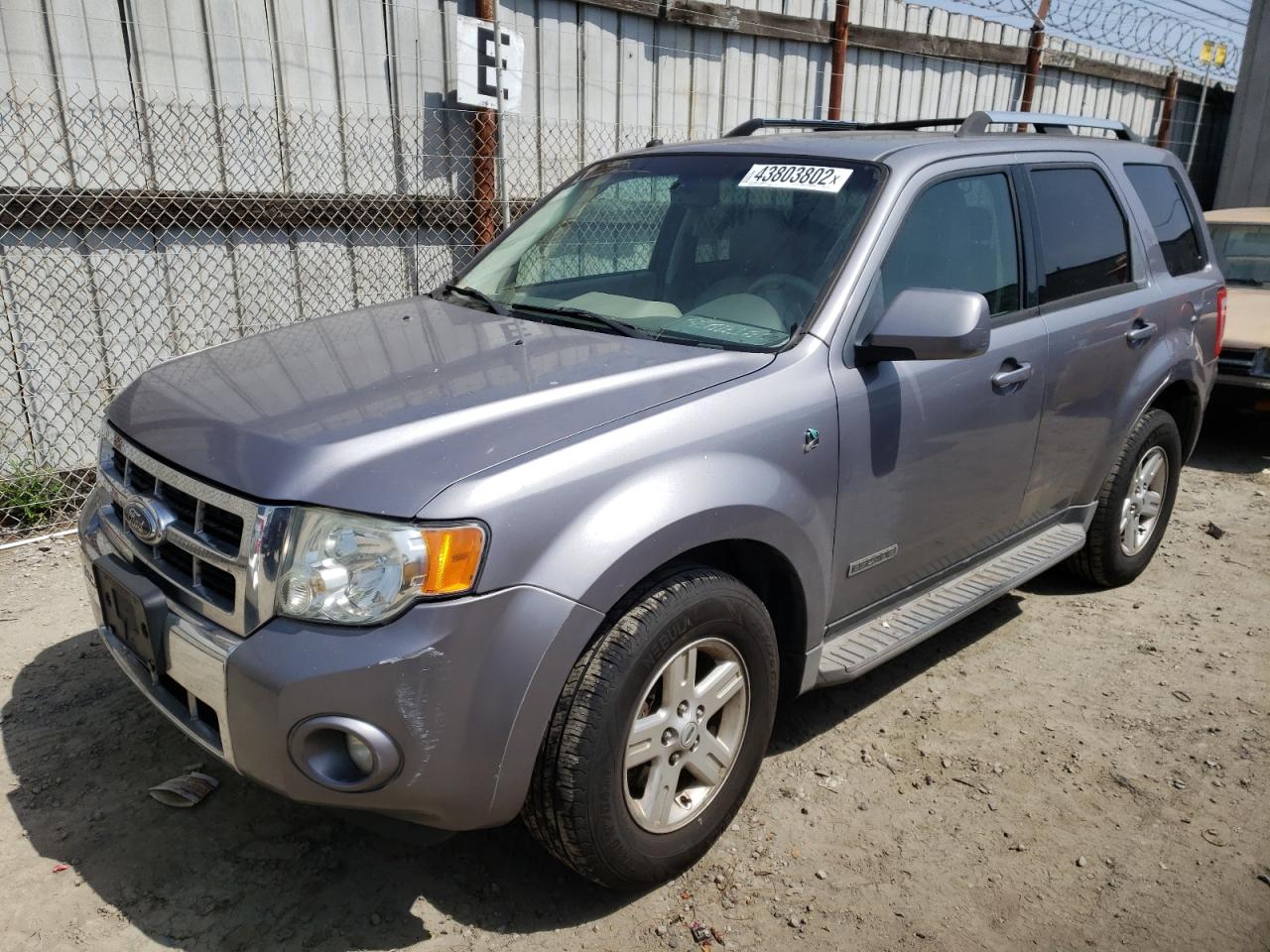 Photo 2 from auction – 2008 FORD ESCAPE HEV with VIN 1FMCU49H48KE31180
