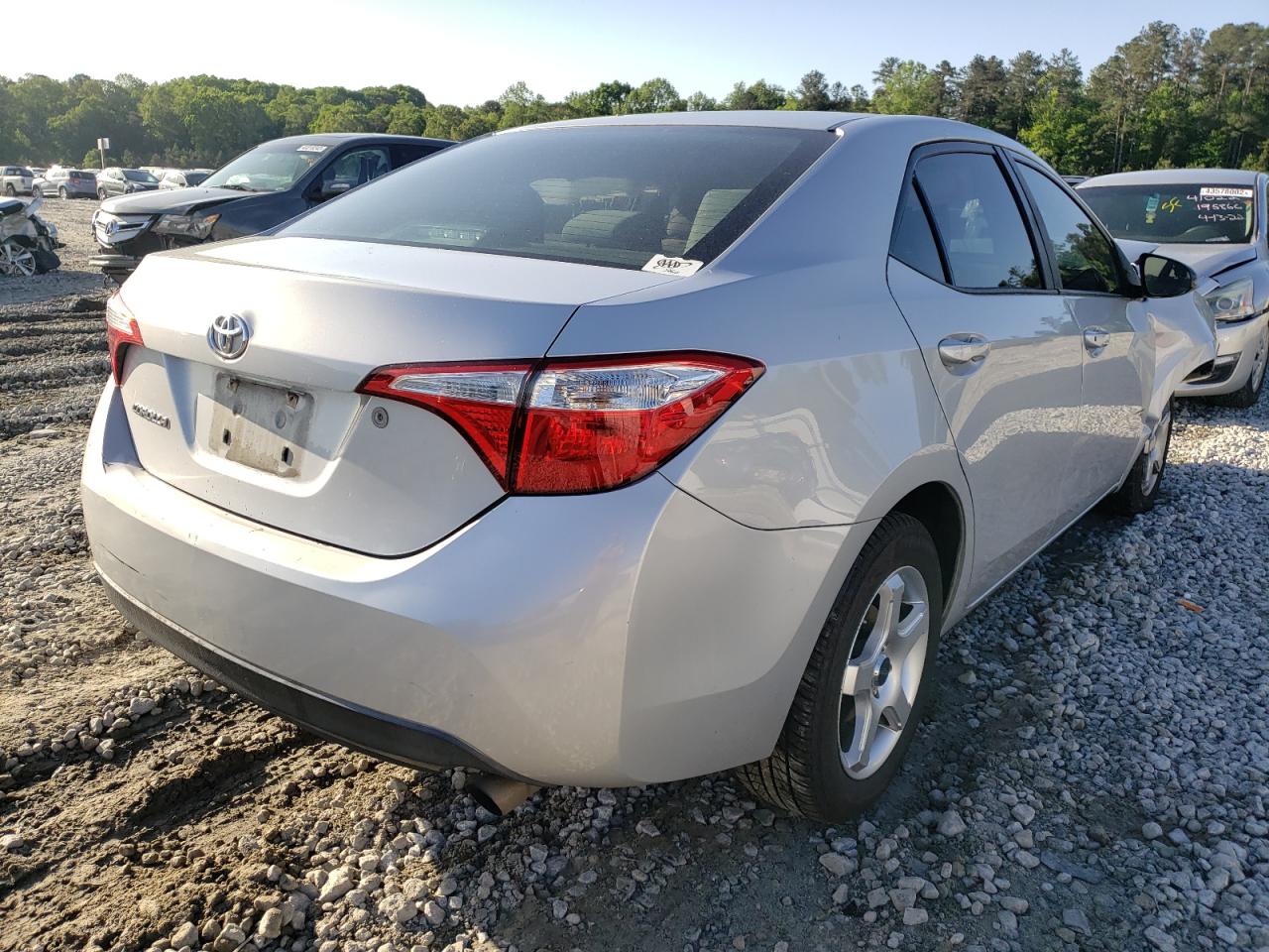 Photo 4 from auction – 2015 TOYOTA COROLLA L with VIN 2T1BURHE4FC299749