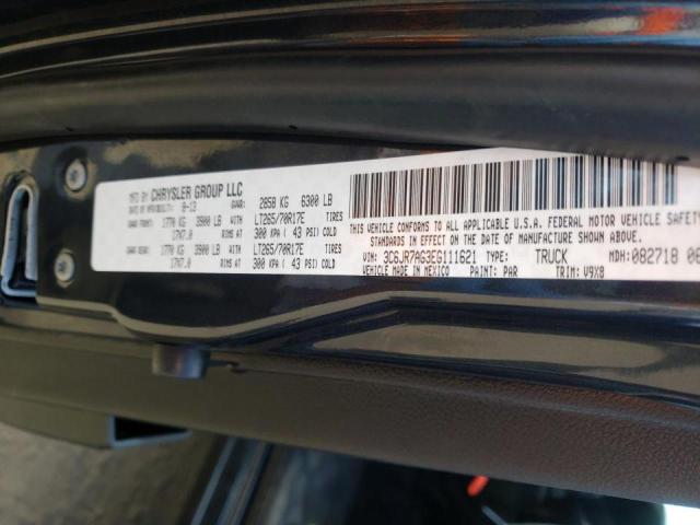 Photo 10 from auction – 2014 RAM 1500 ST with VIN 3C6JR7AG3EG111621