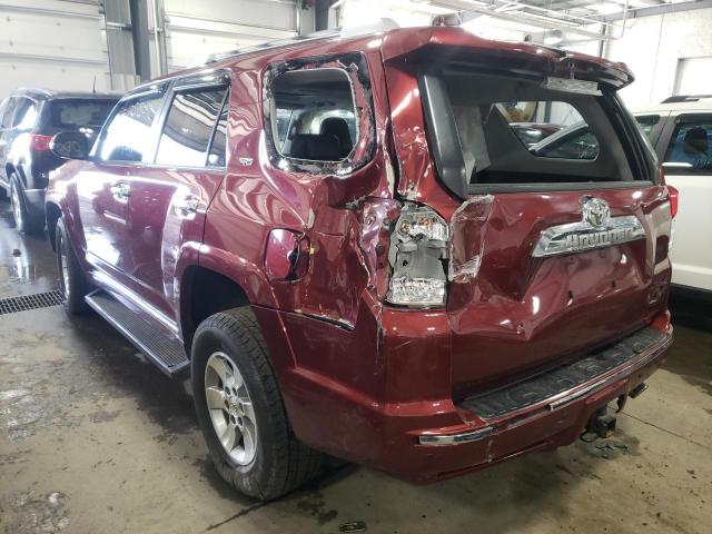 Photo 3 from auction – 2010 TOYOTA 4RUNNER SR with VIN JTEBU5JR6A5006666