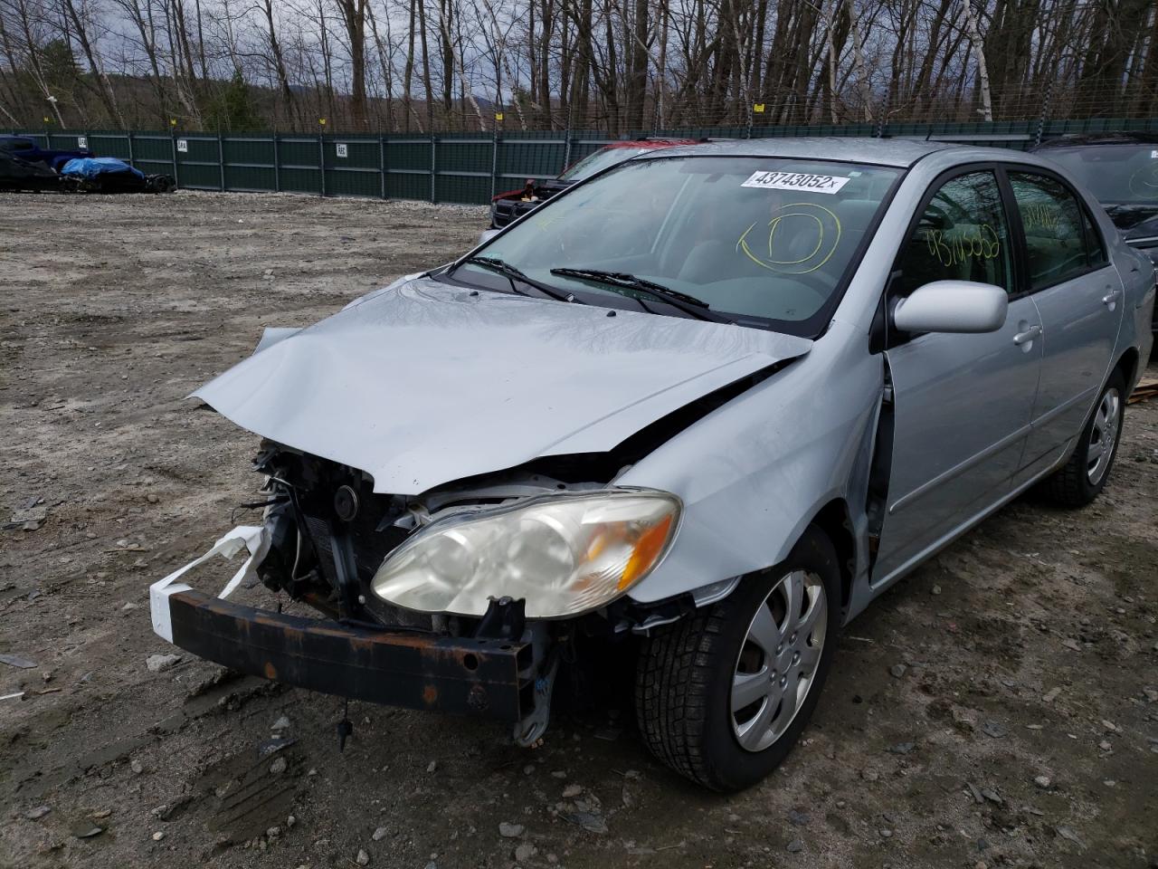 Photo 2 from auction – 2008 TOYOTA COROLLA CE with VIN 2T1BR32E48C877178