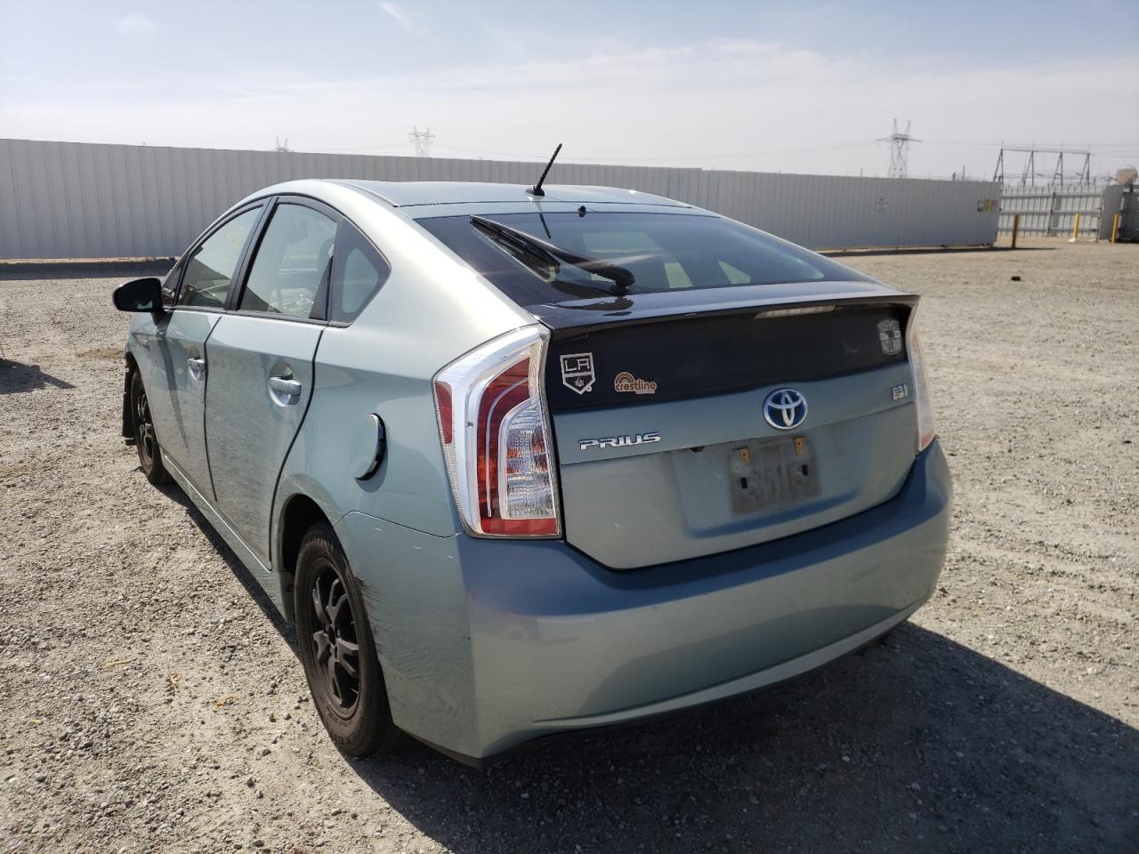 Photo 3 from auction – 2015 TOYOTA PRIUS with VIN JTDKN3DU0F1885473