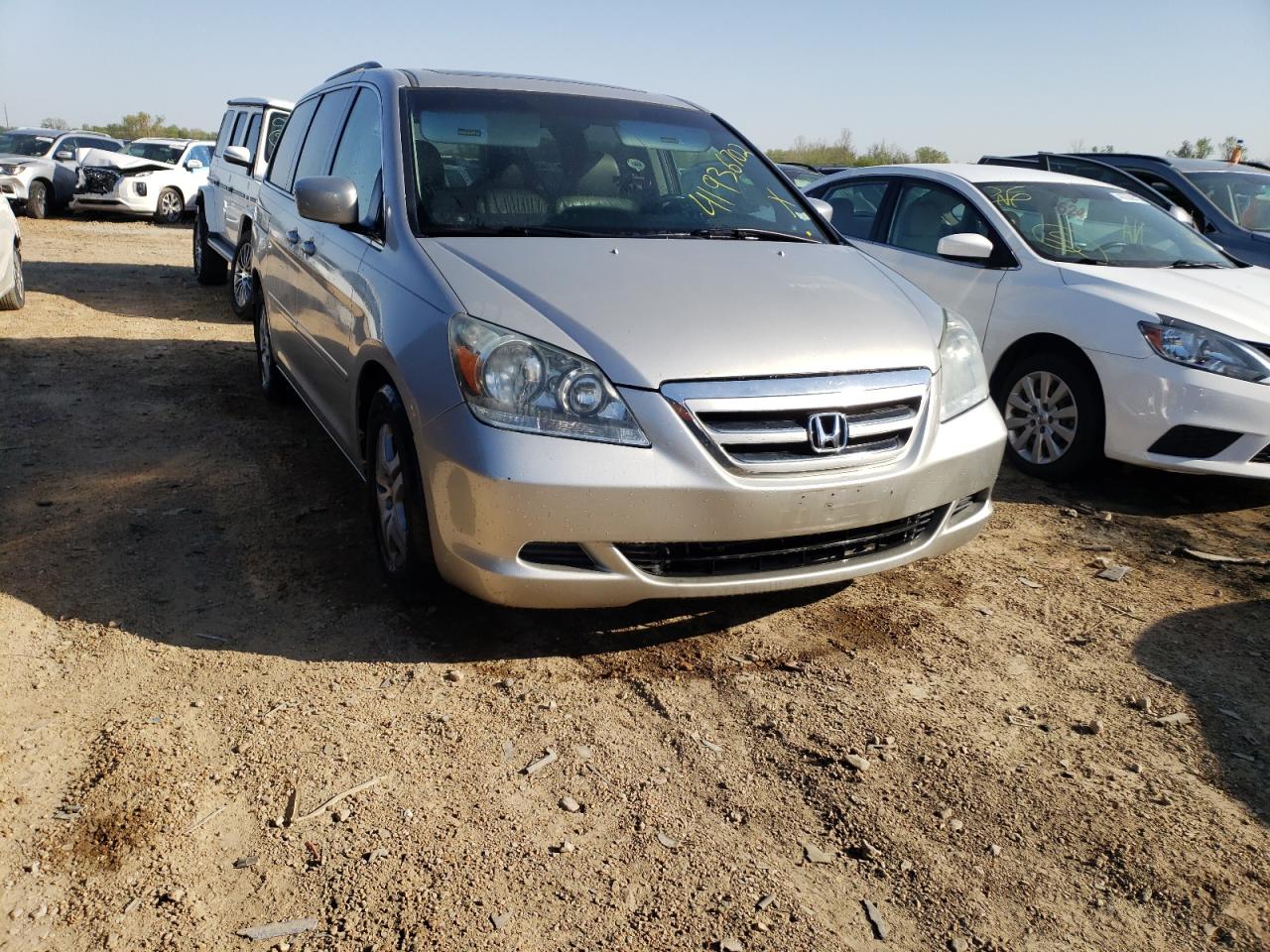 Photo 9 from auction – 2006 HONDA ODYSSEY EX with VIN 5FNRL38706B450548
