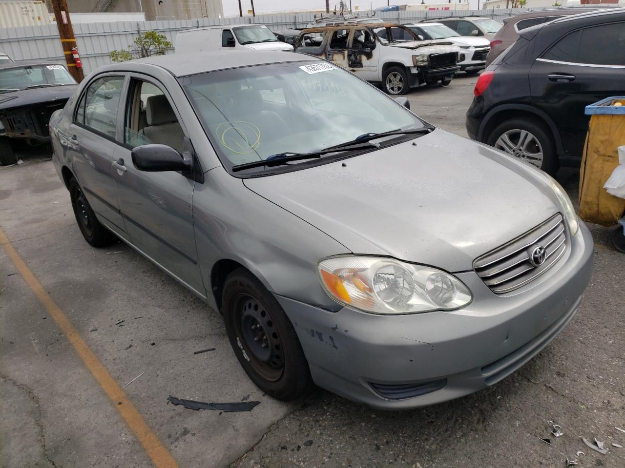 TOYOTA COROLLA CE 2003 with VIN 1NXBR32EX3Z045612 - Photo from auction