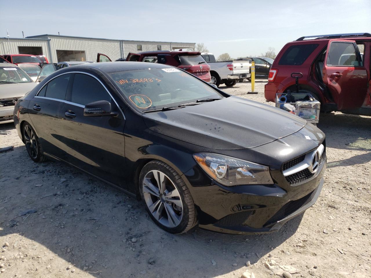 MERCEDES-BENZ CLA 250 2016 with VIN WDDSJ4EB6GN386983 - Photo from auction