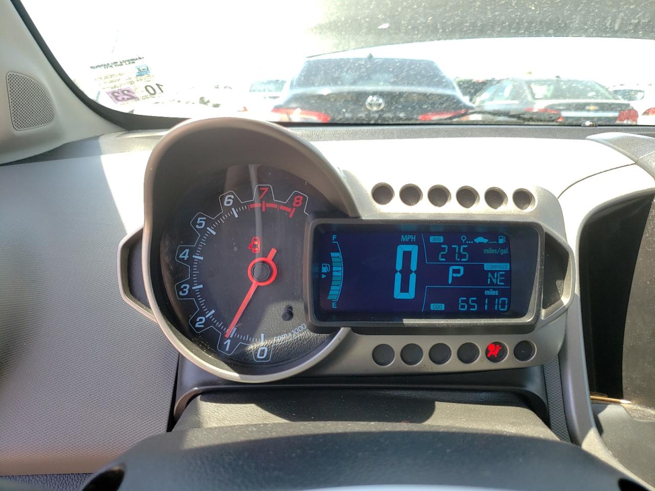 Photo 8 from auction – 2014 CHEVROLET SONIC LT with VIN 1G1JC6SH2E4228897