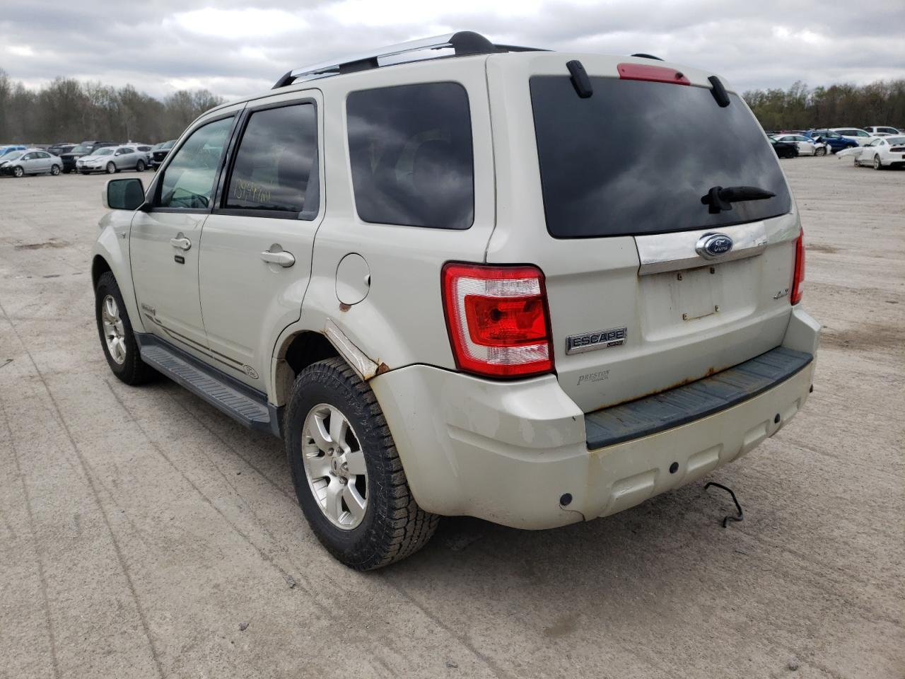 Photo 3 from auction – 2008 FORD ESCAPE LIM with VIN 1FMCU94158KA38425