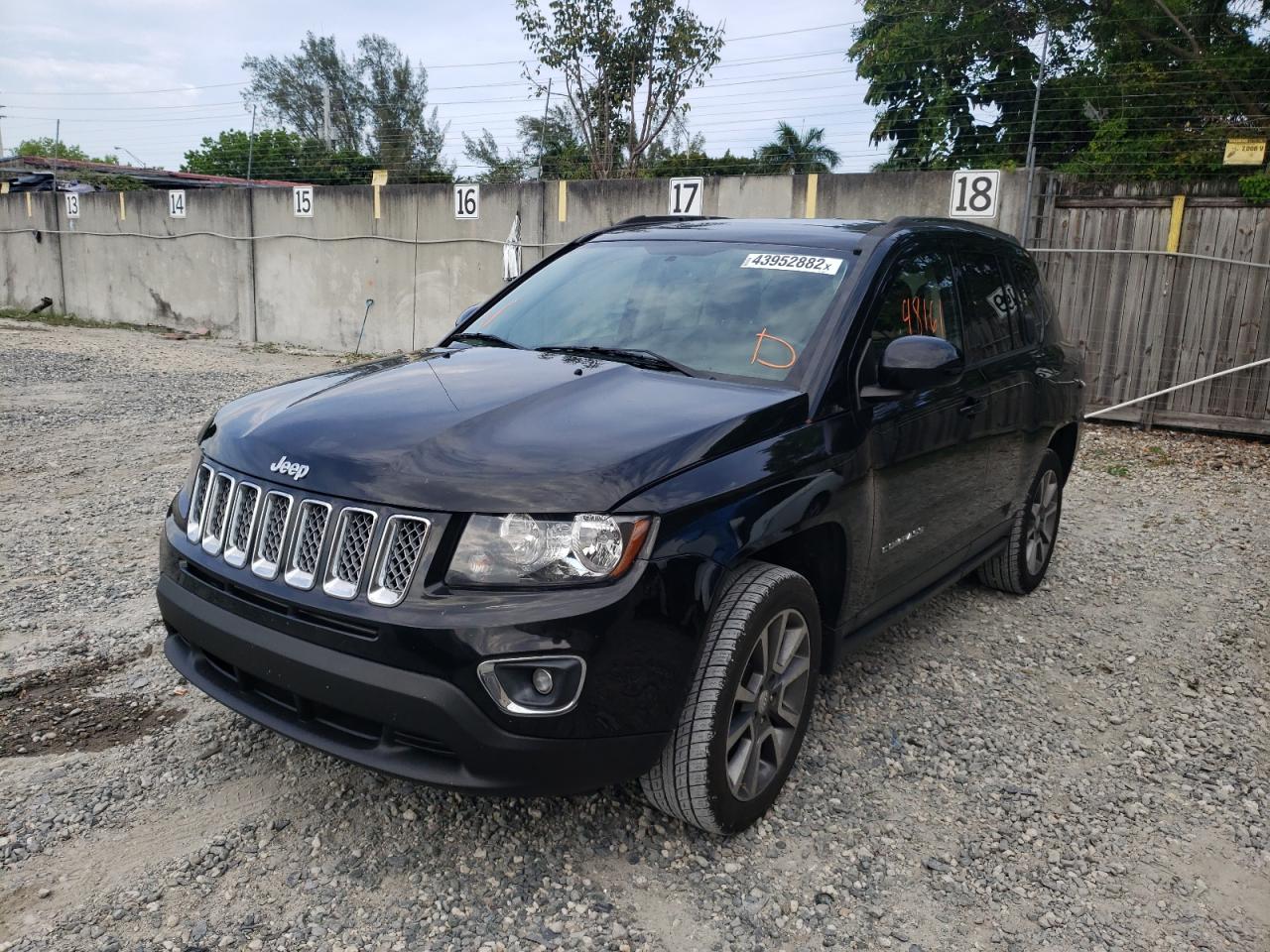 Photo 2 from auction – 2016 JEEP COMPASS LA with VIN 1C4NJDEB6GD790301