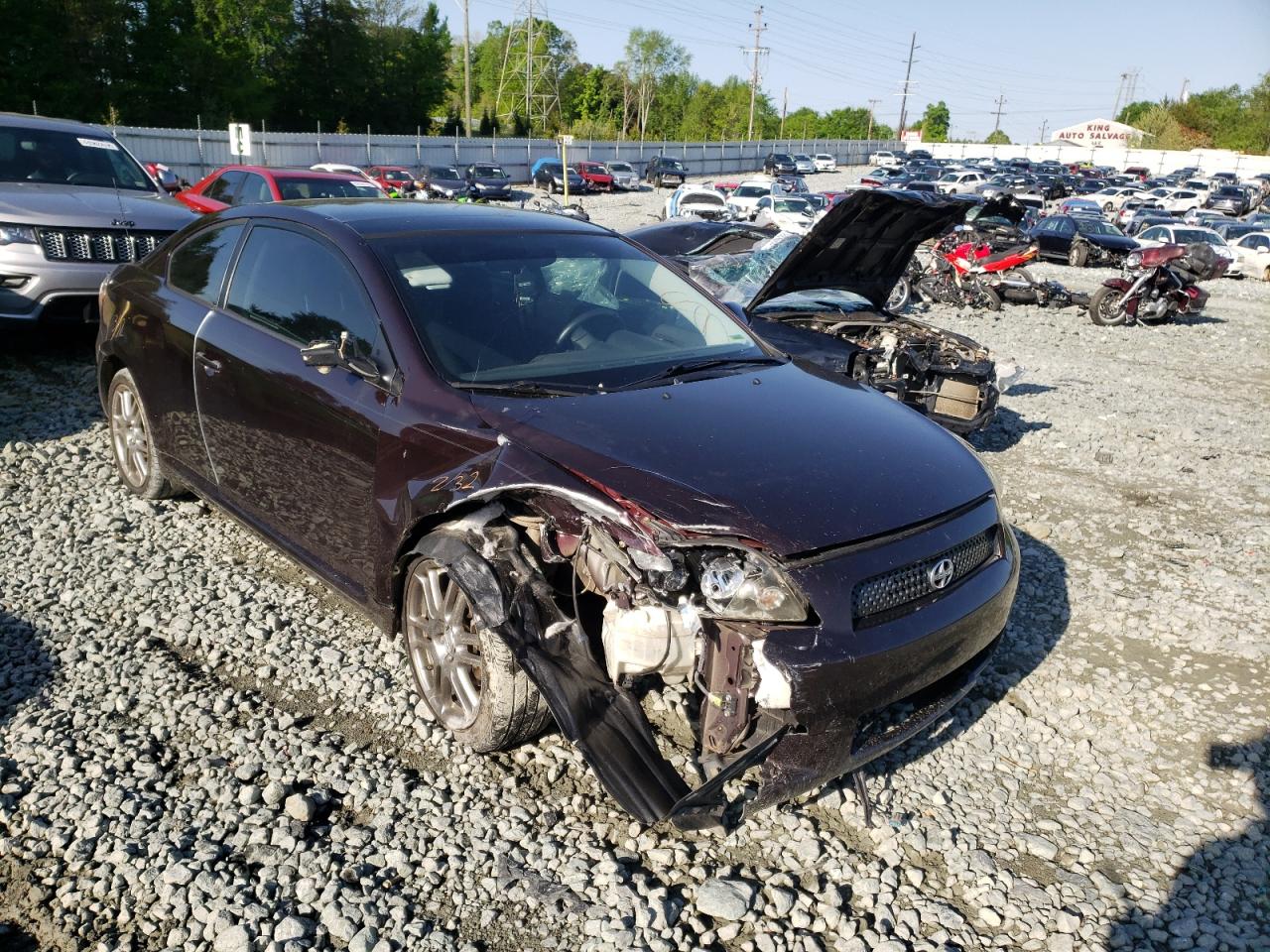 TOYOTA SCION TC 2009 with VIN JTKDE167X90288774 - Photo from auction