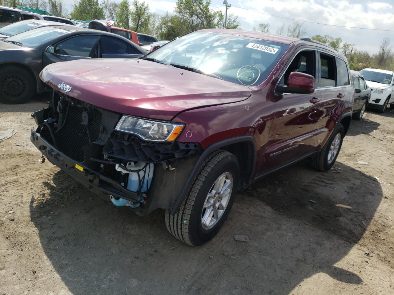 Photo 2 from auction – 2018 JEEP GRAND CHER with VIN 1C4RJFAGXJC506437