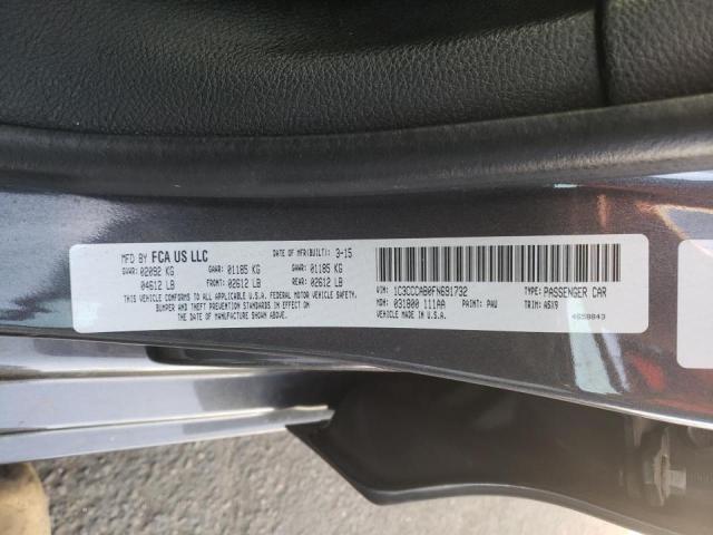 Photo 10 from auction – 2015 CHRYSLER 200 LIMITE with VIN 1C3CCCAB0FN691732