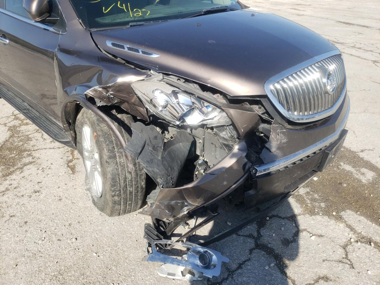 Photo 9 from auction – 2009 BUICK ENCLAVE CX with VIN 5GAEV13D99J191048