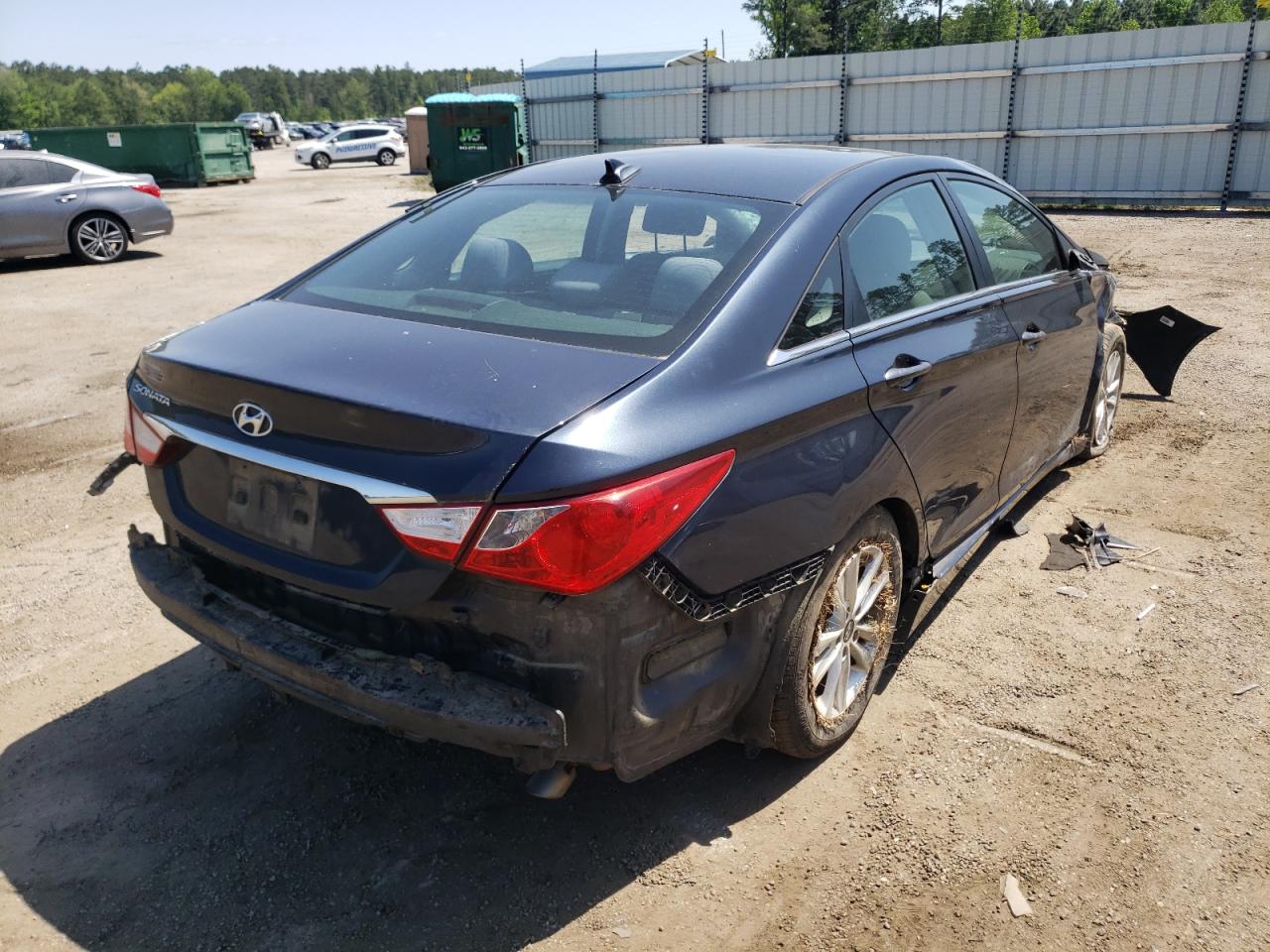 Photo 4 from auction – 2014 HYUNDAI SONATA GLS with VIN 5NPEB4AC7EH855580
