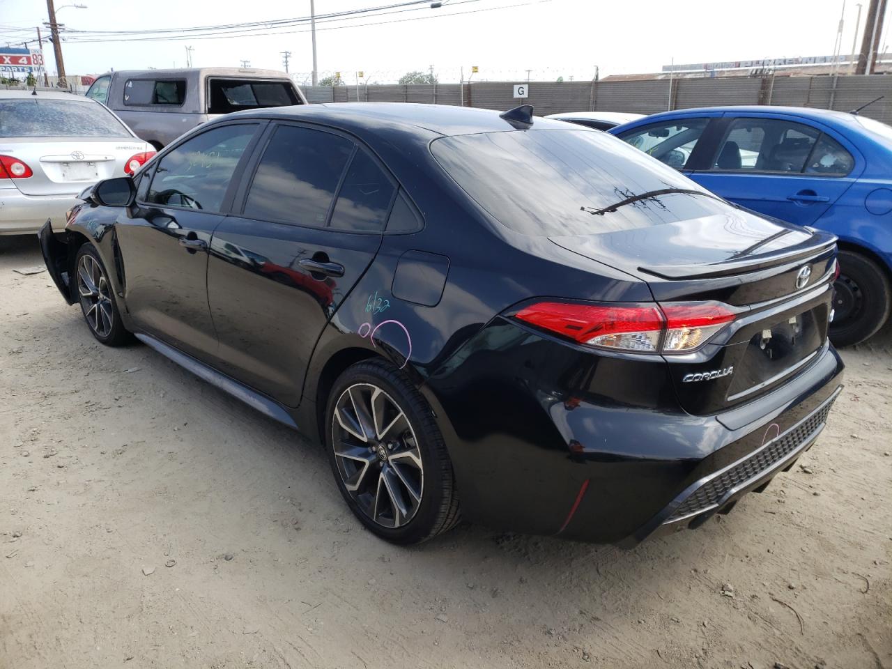 Photo 3 from auction – 2020 TOYOTA COROLLA SE with VIN 5YFS4RCE4LP051228