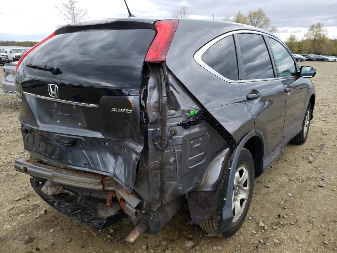 Photo 4 from auction – 2012 HONDA CR-V LX with VIN 2HKRM4H30CH628522