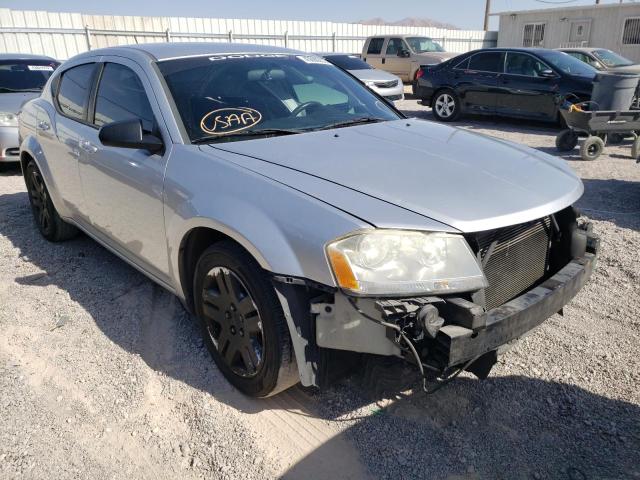 DODGE AVENGER SE 2012 with VIN 1C3CDZAB2CN252446 - Photo from auction
