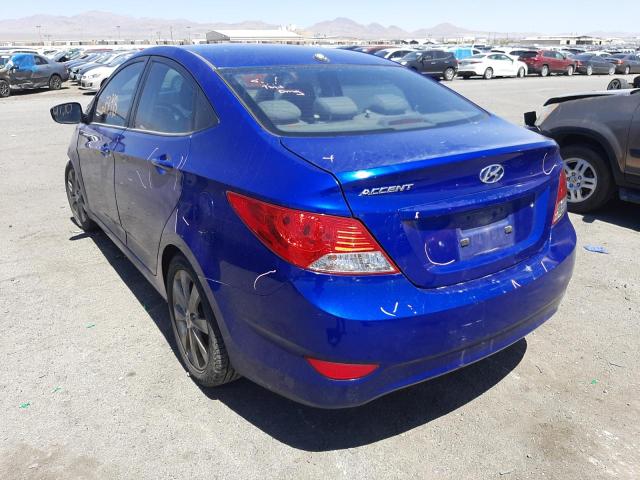 Photo 3 from auction – 2012 HYUNDAI ACCENT GLS with VIN KMHCU4AE5CU057385