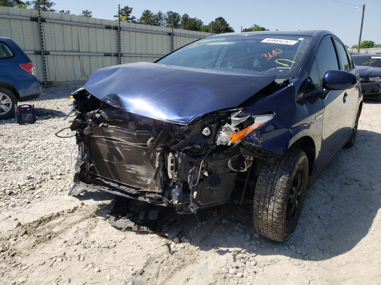 Photo 9 from auction – 2012 TOYOTA PRIUS with VIN JTDKN3DU3C1543074