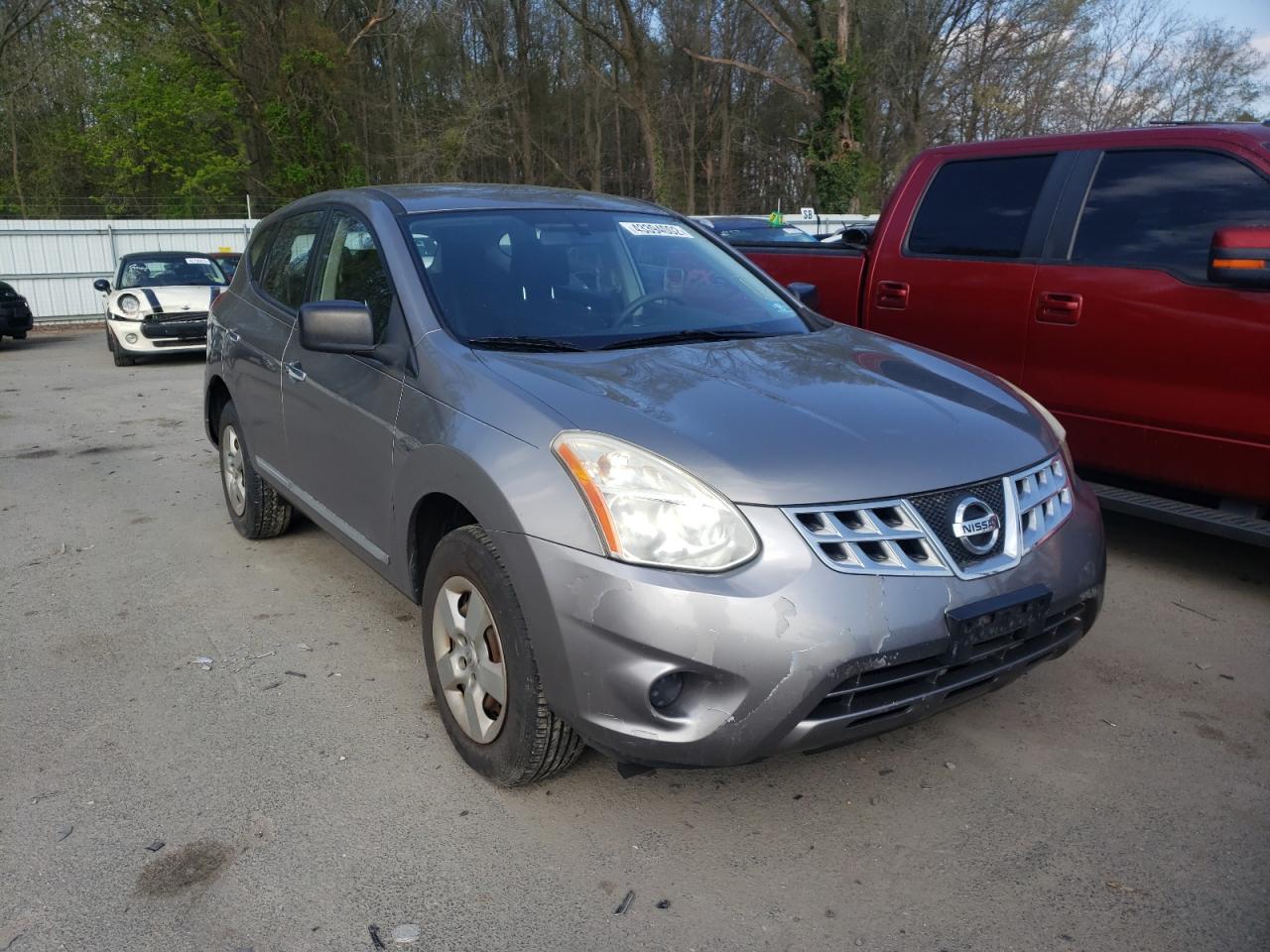 NISSAN ROGUE S 2011 with VIN JN8AS5MT2BW166637 - Photo from auction