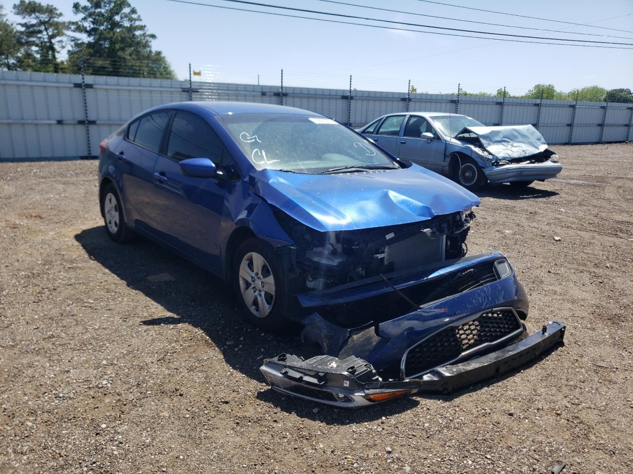 KIA FORTE LX 2017 with VIN 3KPFK4A74HE114173 - Photo from auction