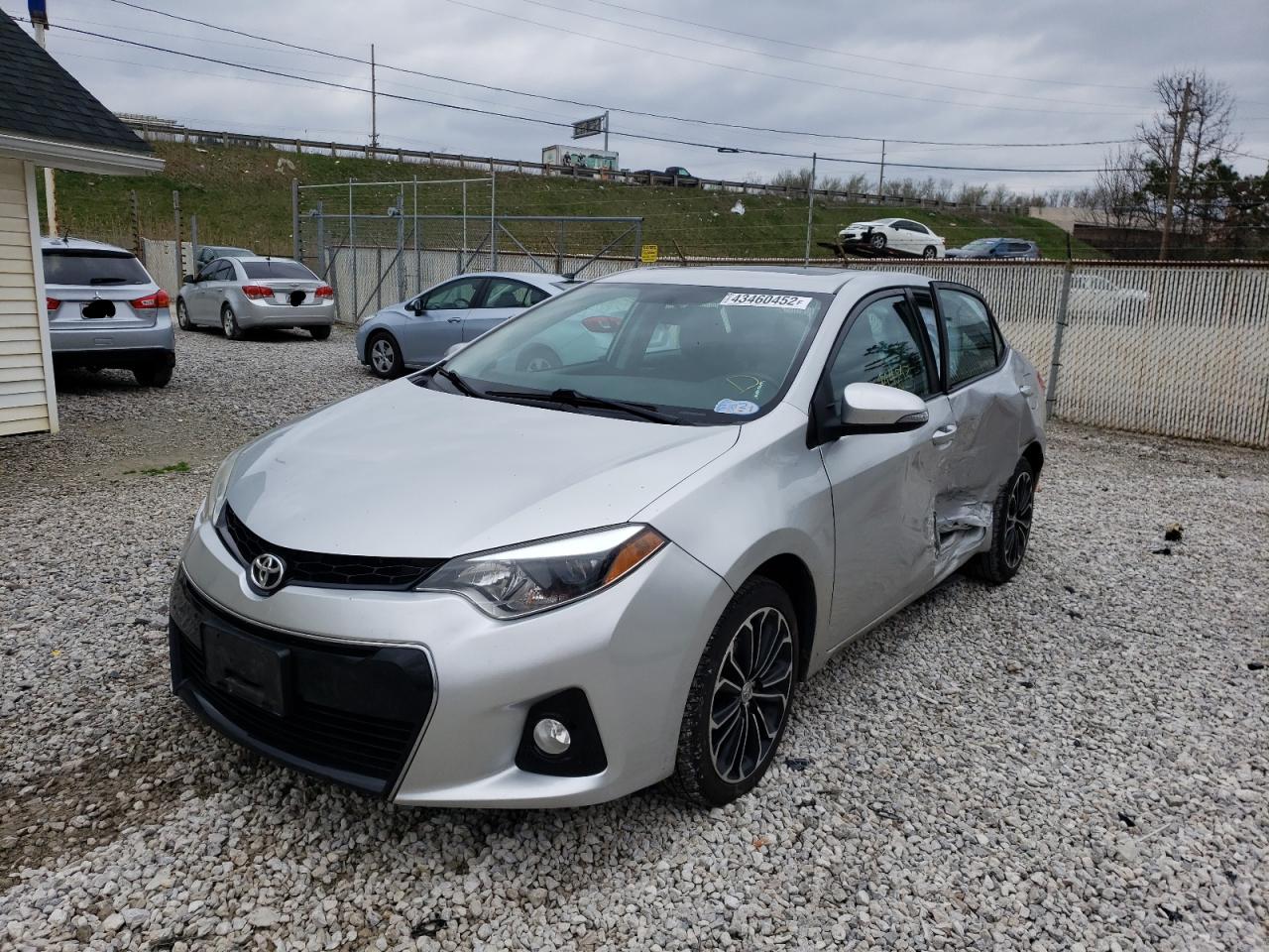 Photo 2 from auction – 2015 TOYOTA COROLLA L with VIN 2T1BURHE5FC463834