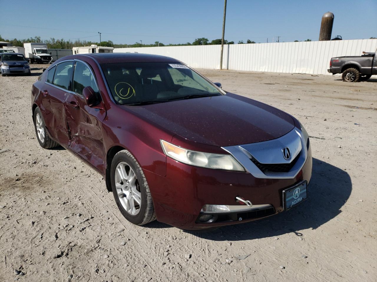 ACURA TL 2011 with VIN 19UUA8F28BA007198 - Photo from auction