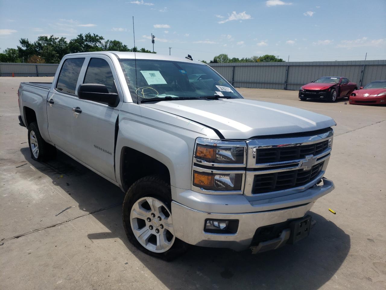CHEVROLET SILVERADO 2014 with VIN 3GCUKREC6EG447051 - Photo from auction