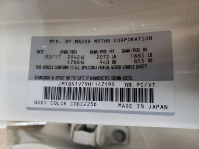 Photo 10 from auction – 2017 MAZDA 3 TOURING with VIN JM1BN1V79H1147199