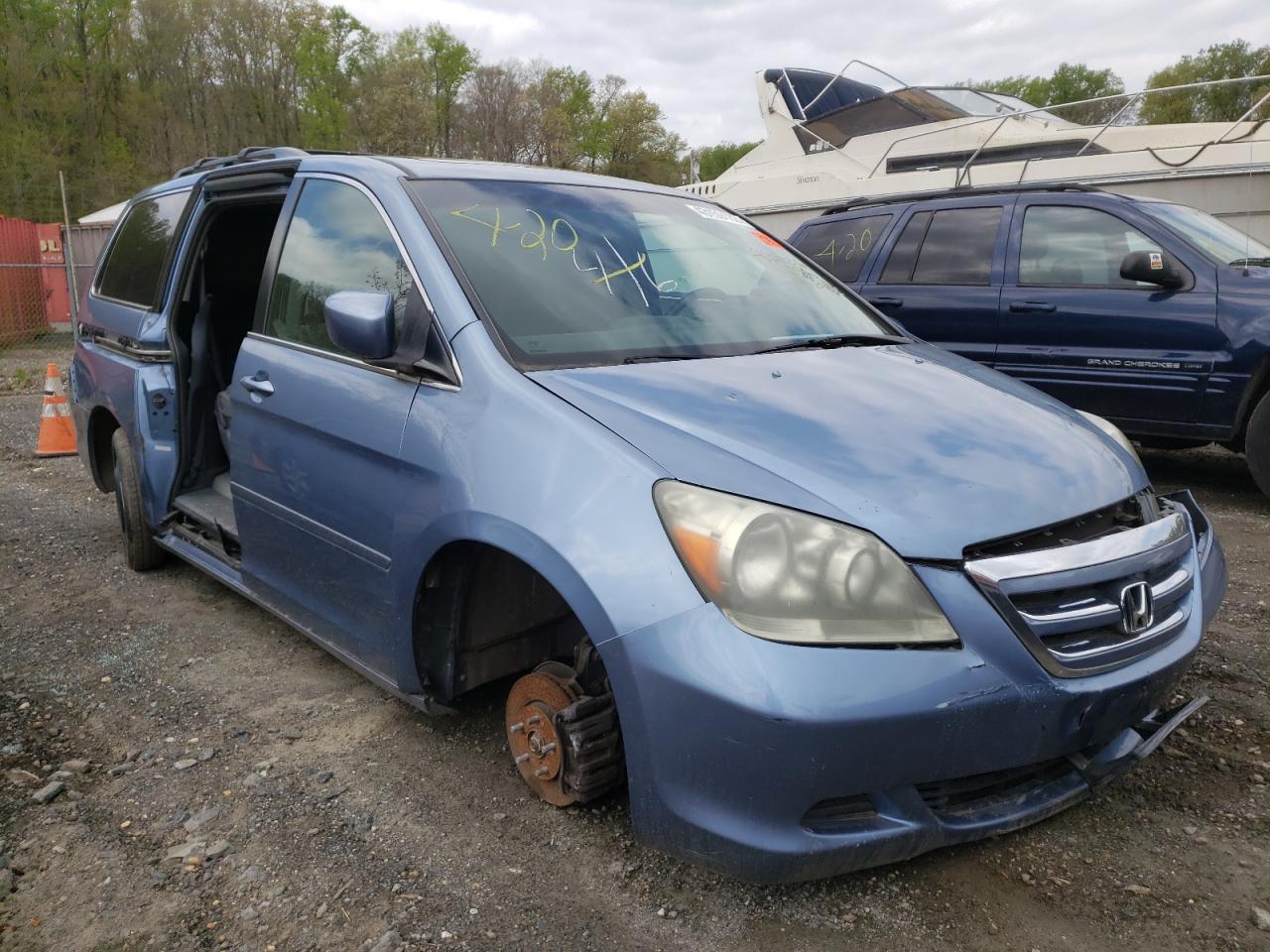 Photo 1 from auction – 2006 HONDA ODYSSEY EX with VIN 5FNRL38626B073034
