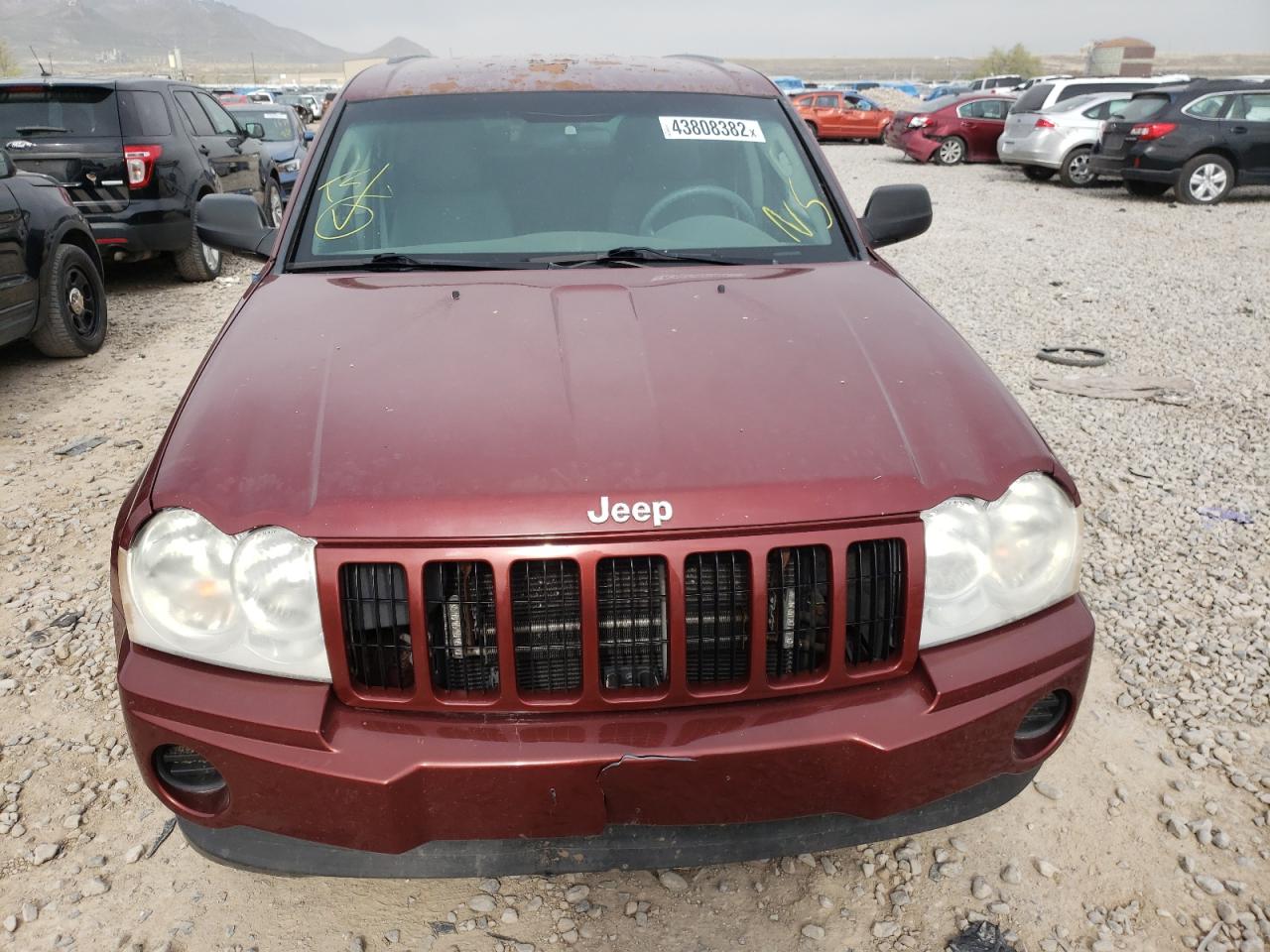 Photo 9 from auction – 2007 JEEP GRAND CHER with VIN 1J8GR48K57C643978