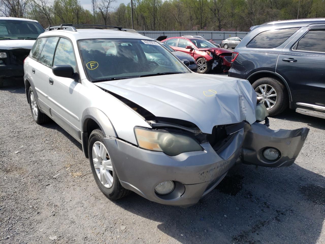 SUBARU LEGACY OUT 2005 with VIN 4S4BP61C457376193 - Photo from auction