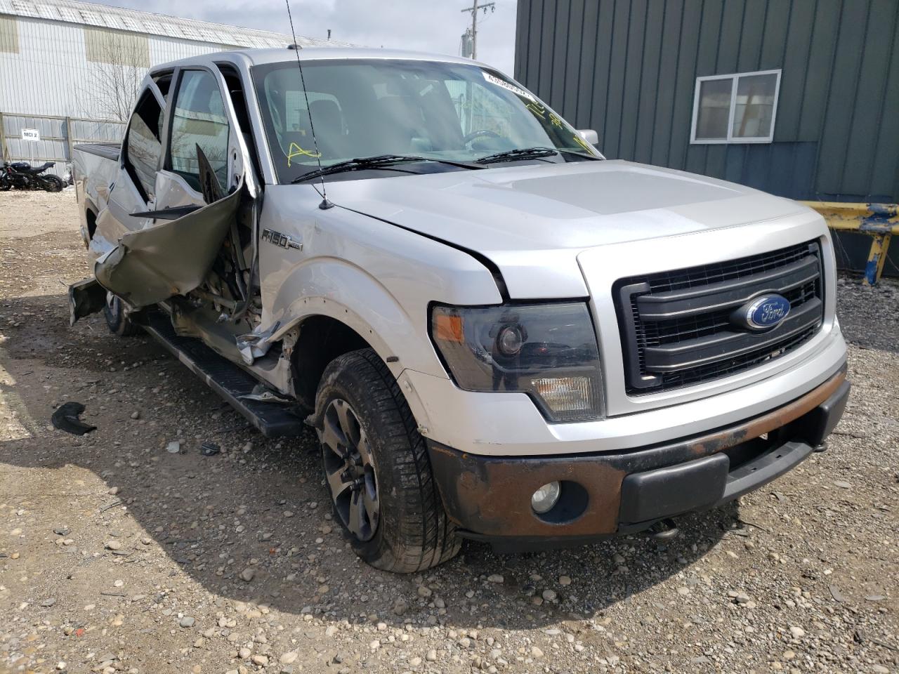 FORD F150 SUPER 2013 with VIN 1FTFW1EF7DFB18643 - Photo from auction