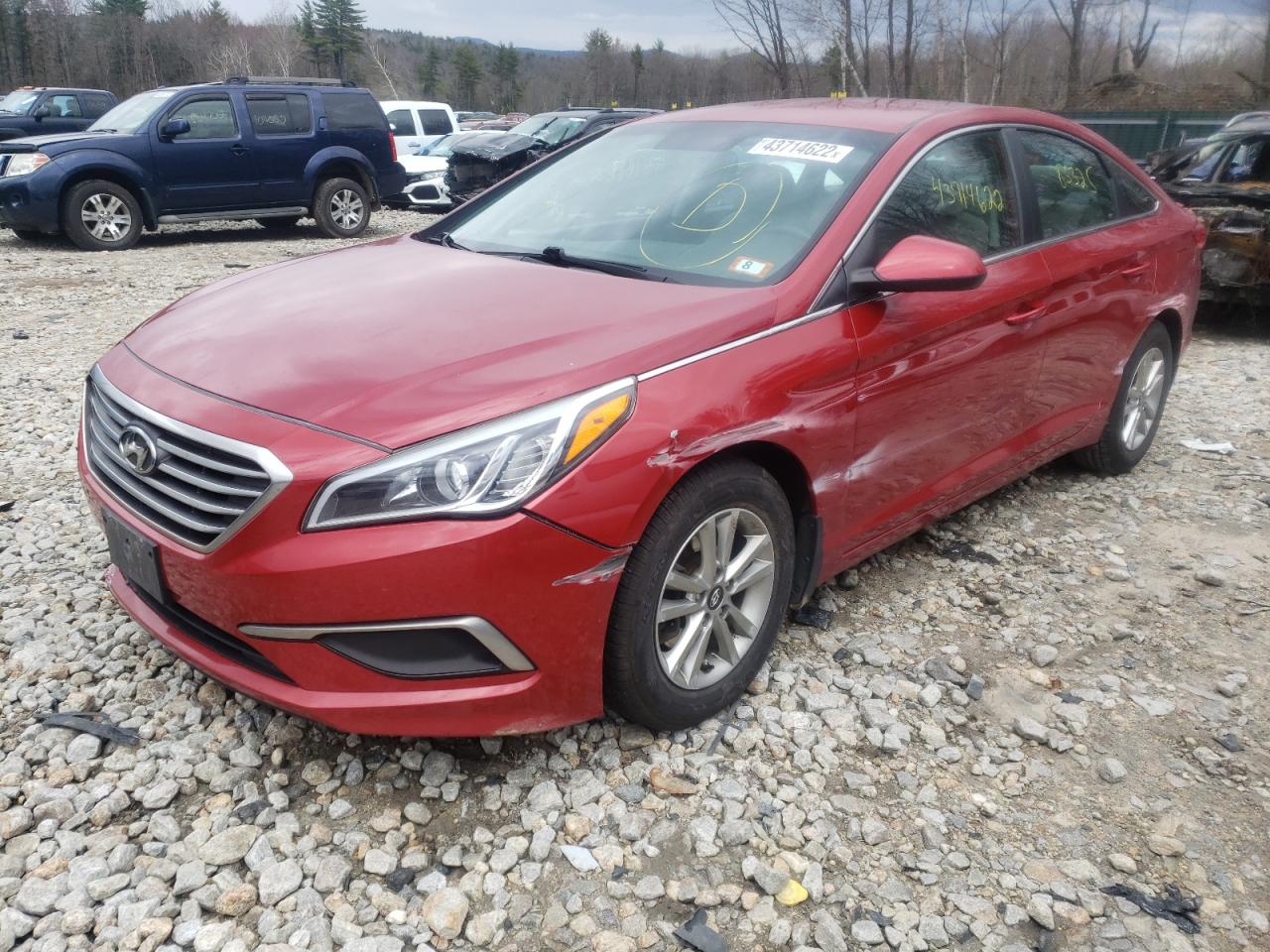 Photo 2 from auction – 2017 HYUNDAI SONATA ECO with VIN 5NPE24AA3HH448245