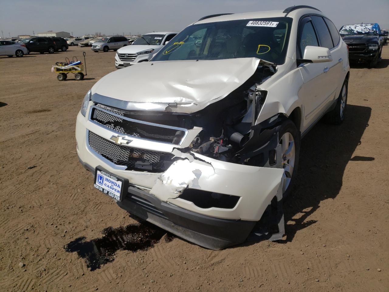 Photo 9 from auction – 2012 CHEVROLET TRAVERSE L with VIN 1GNKVLED9CJ103589