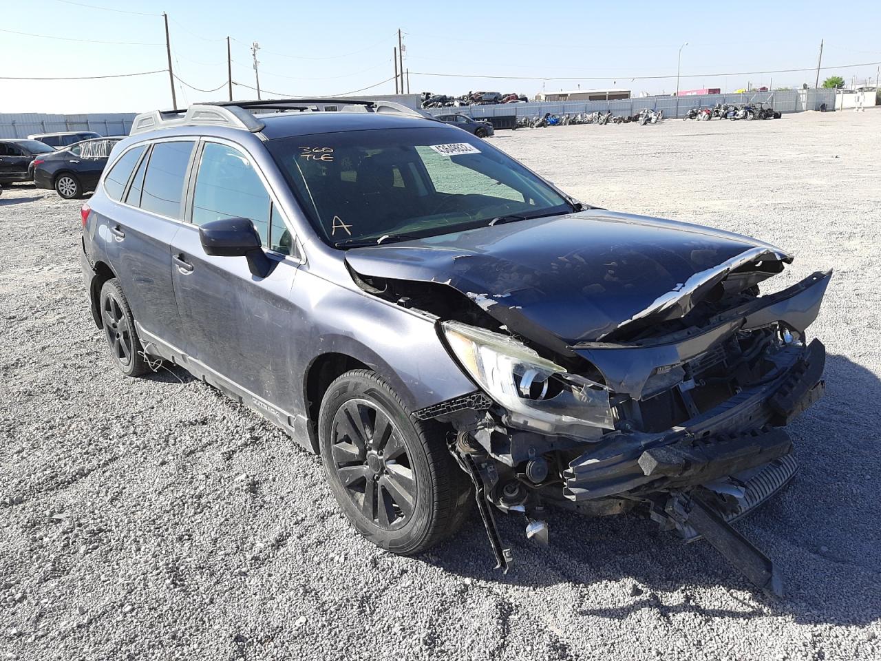 SUBARU OUTBACK 2. 2015 with VIN 4S4BSACC1F3292419 - Photo from auction