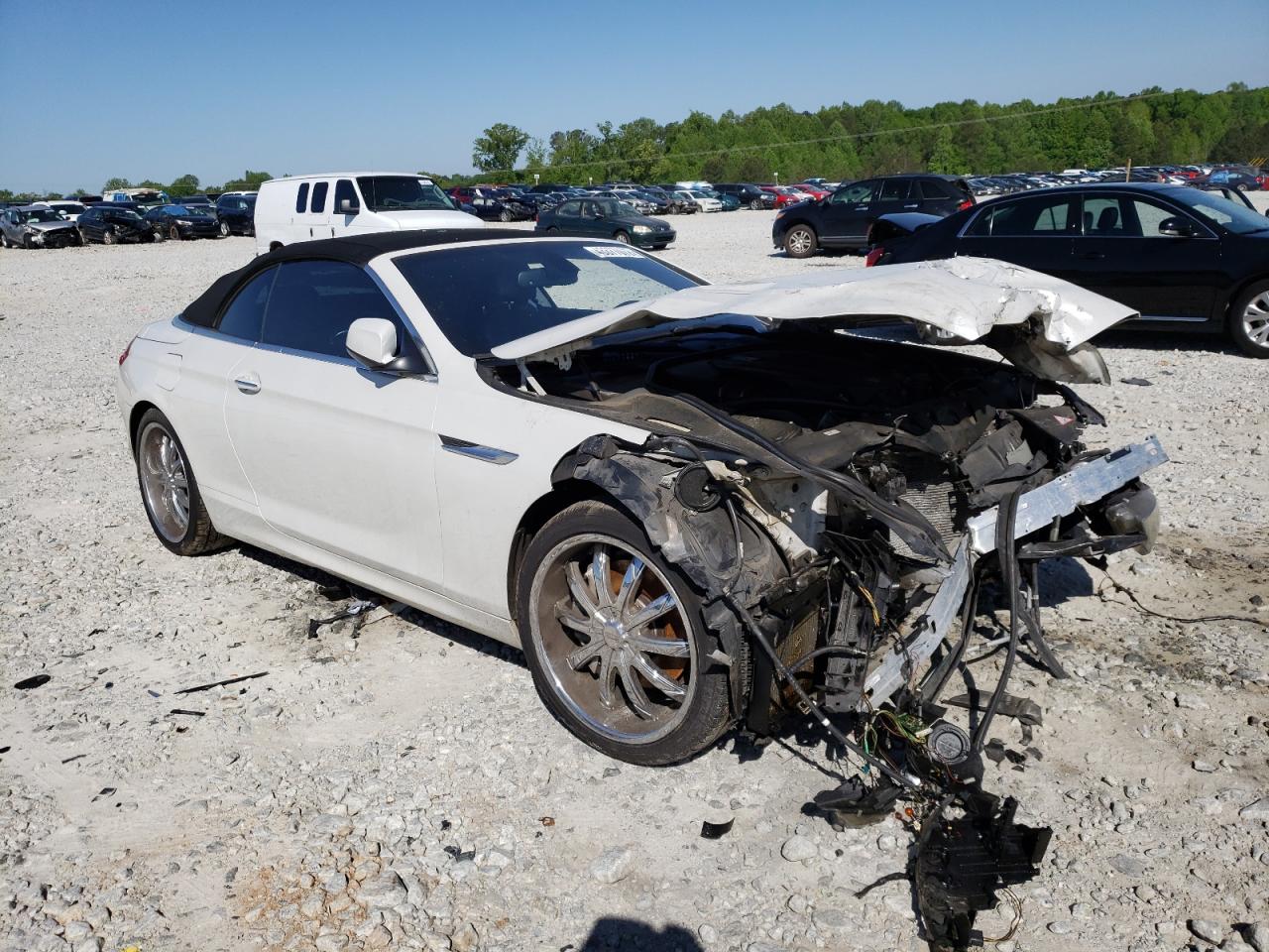 BMW 650 I 2012 with VIN WBALZ3C58CDL72742 - Photo from auction