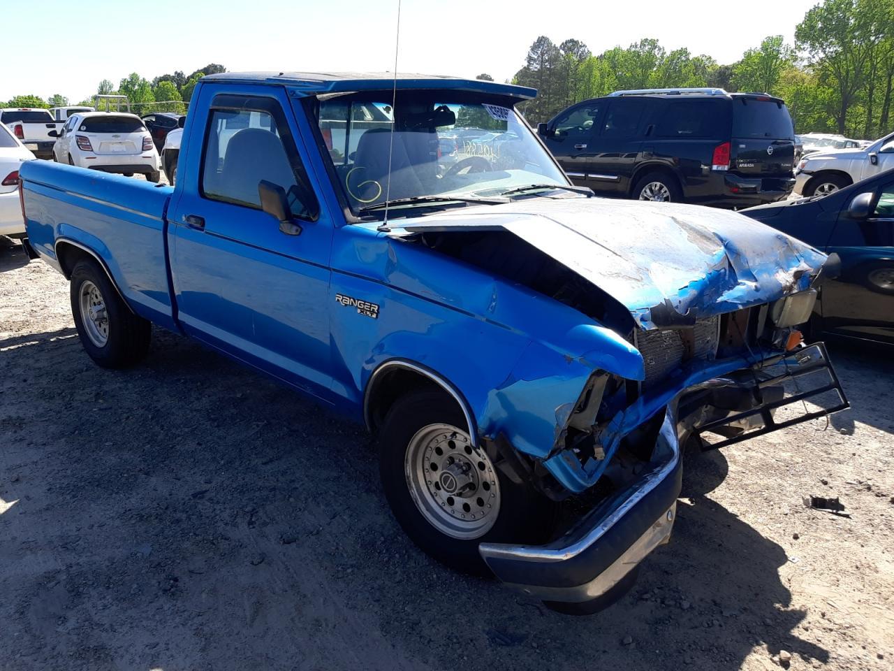 FORD RANGER 1992 with VIN 1FTCR10A2NUD14038 - Photo from auction
