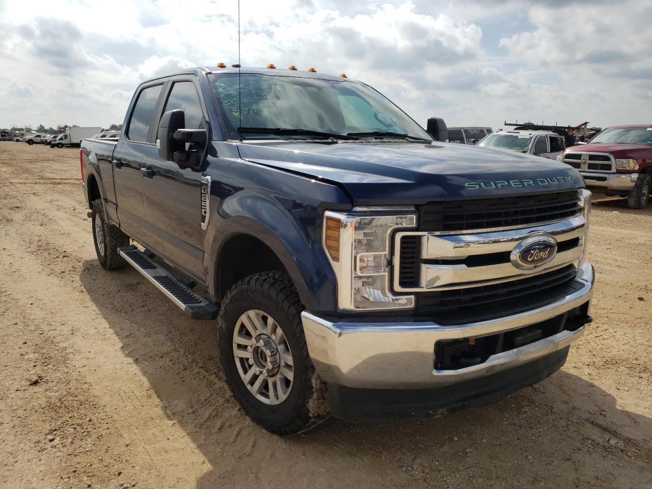 FORD F250 SUPER 2018 with VIN 1FT7W2B67JEC36028 - Photo from auction