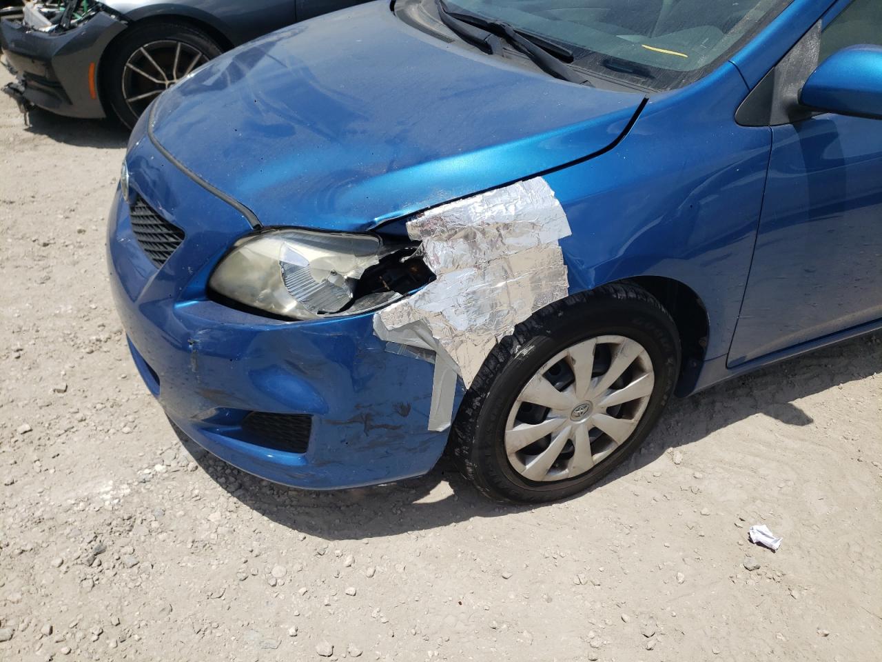 Photo 9 from auction – 2009 TOYOTA COROLLA BA with VIN JTDBL40E29J029509