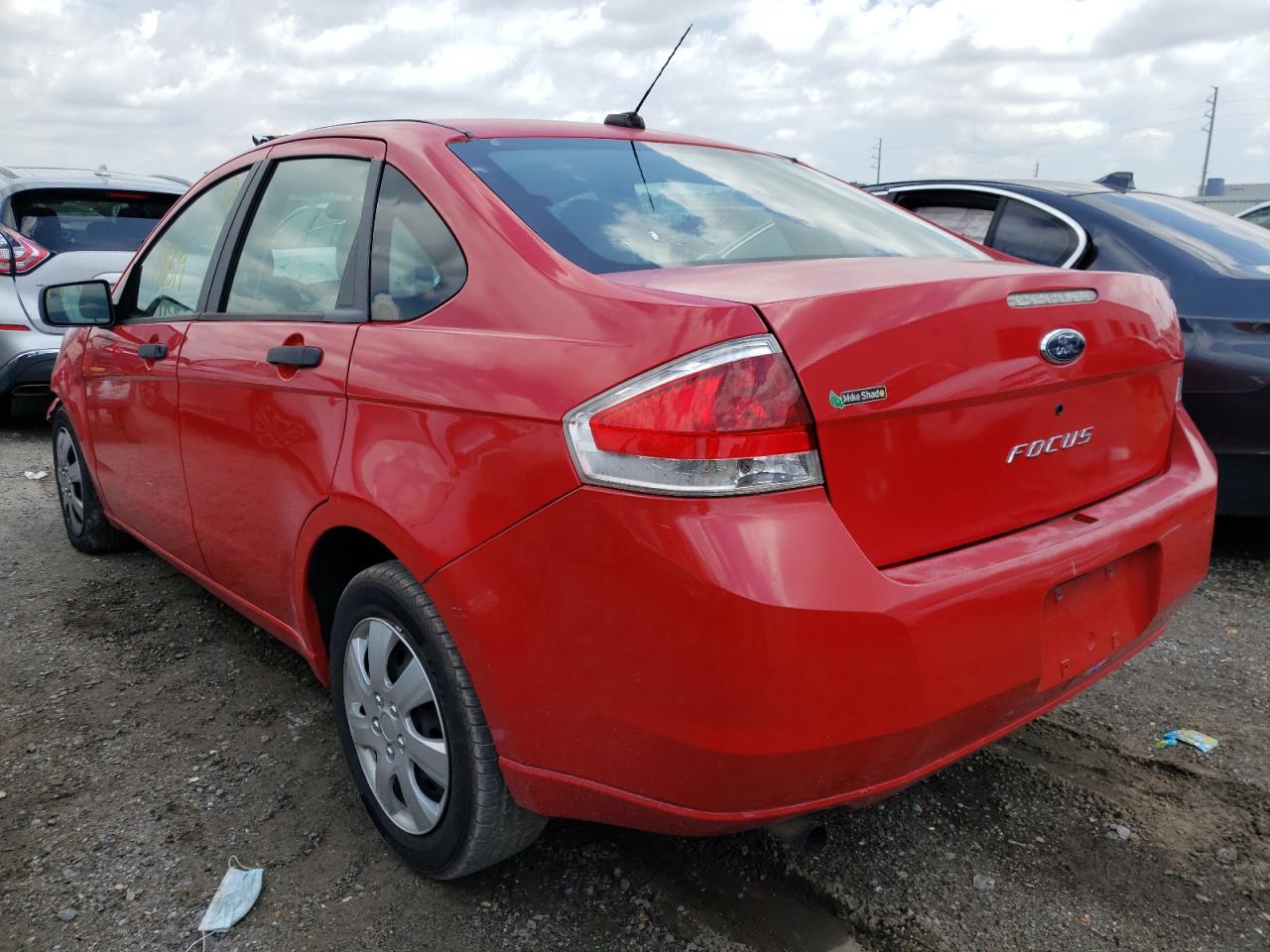 Photo 3 from auction – 2008 FORD FOCUS S/SE with VIN 1FAHP34N18W287255