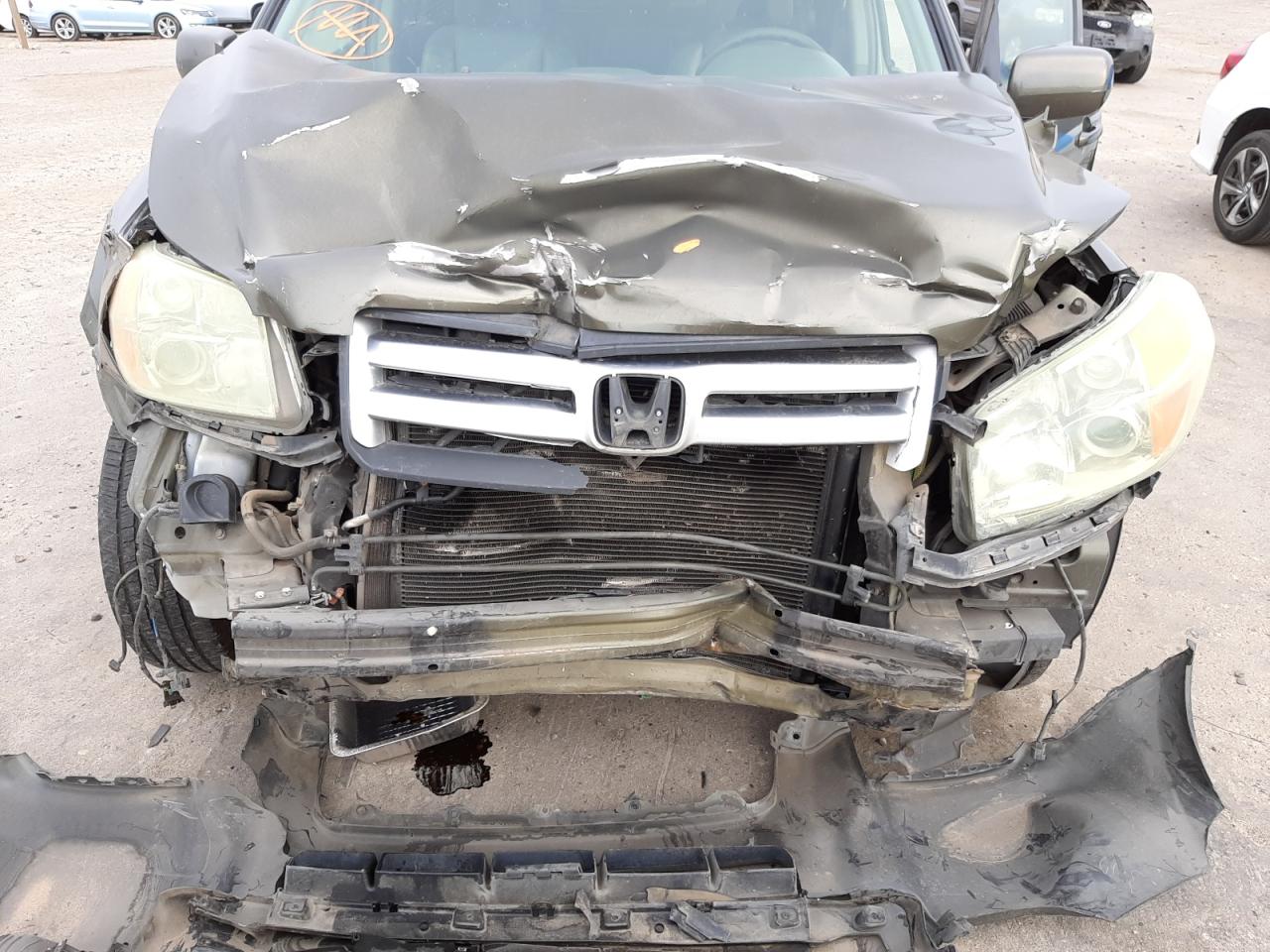 Photo 7 from auction – 2006 HONDA PILOT EX with VIN 5FNYF28516B010303
