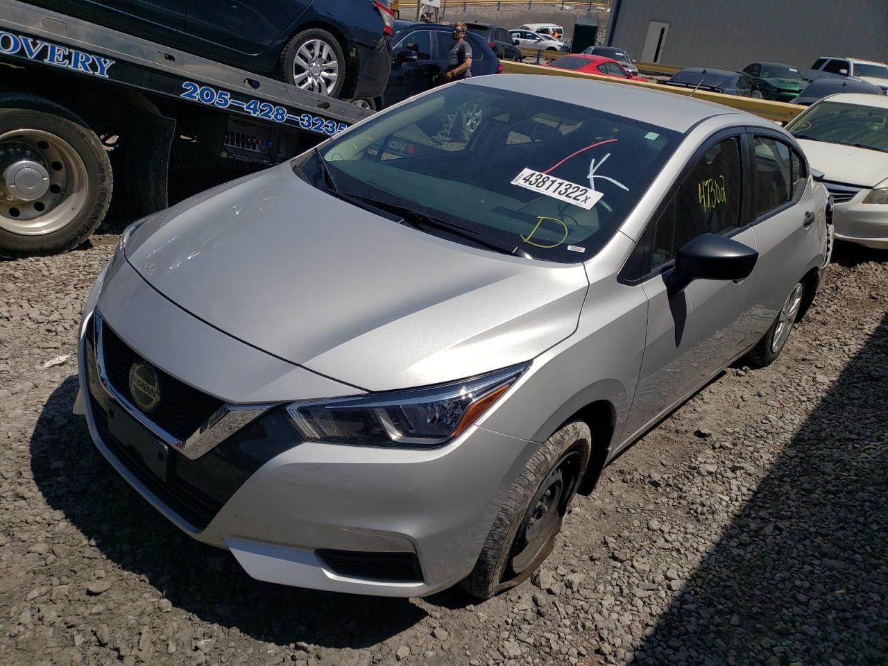 Photo 2 from auction – 2020 NISSAN VERSA S with VIN 3N1CN8DVXLL803234