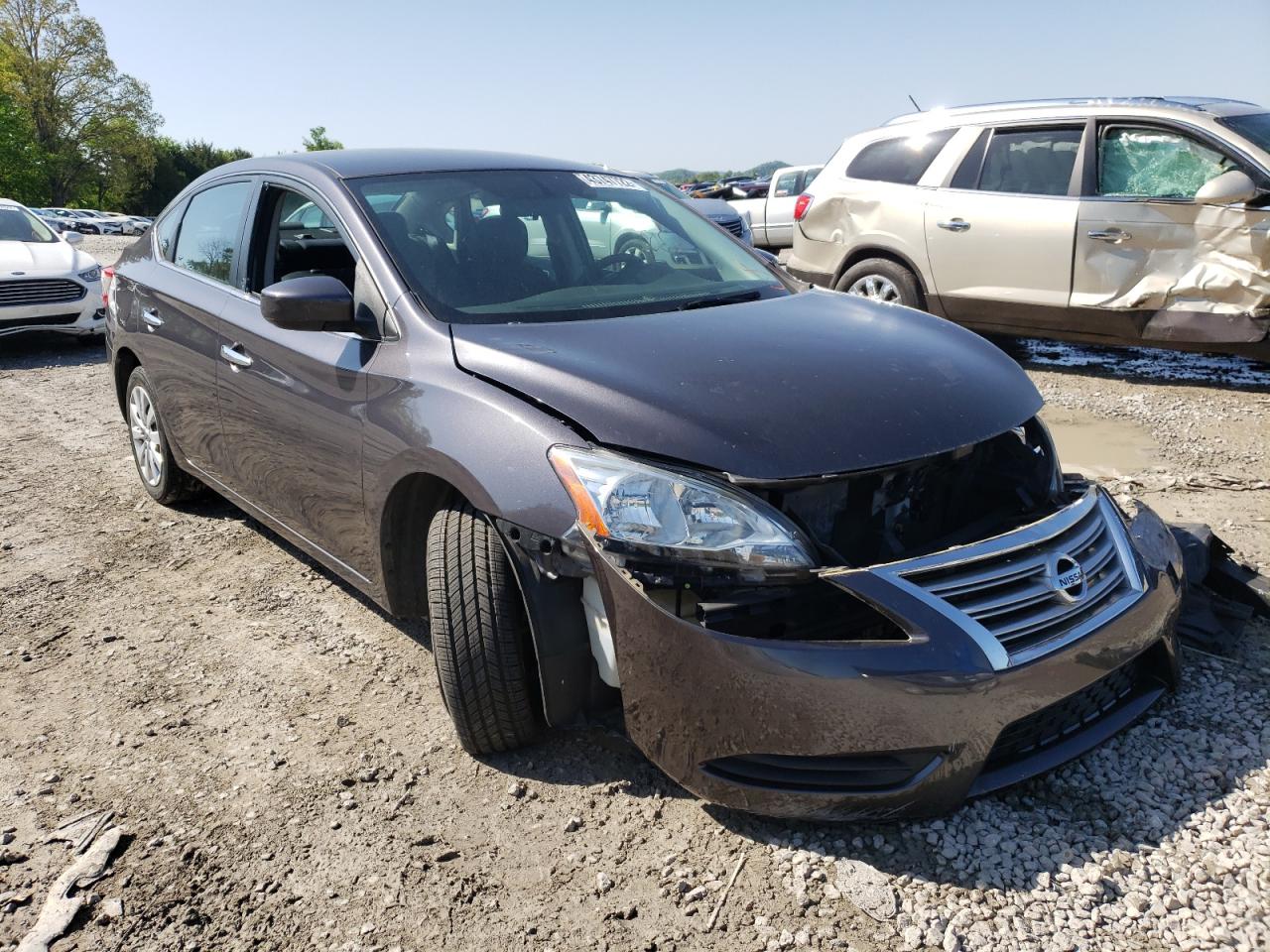 Photo 1 from auction – 2014 NISSAN SENTRA S with VIN 3N1AB7AP1EL655459