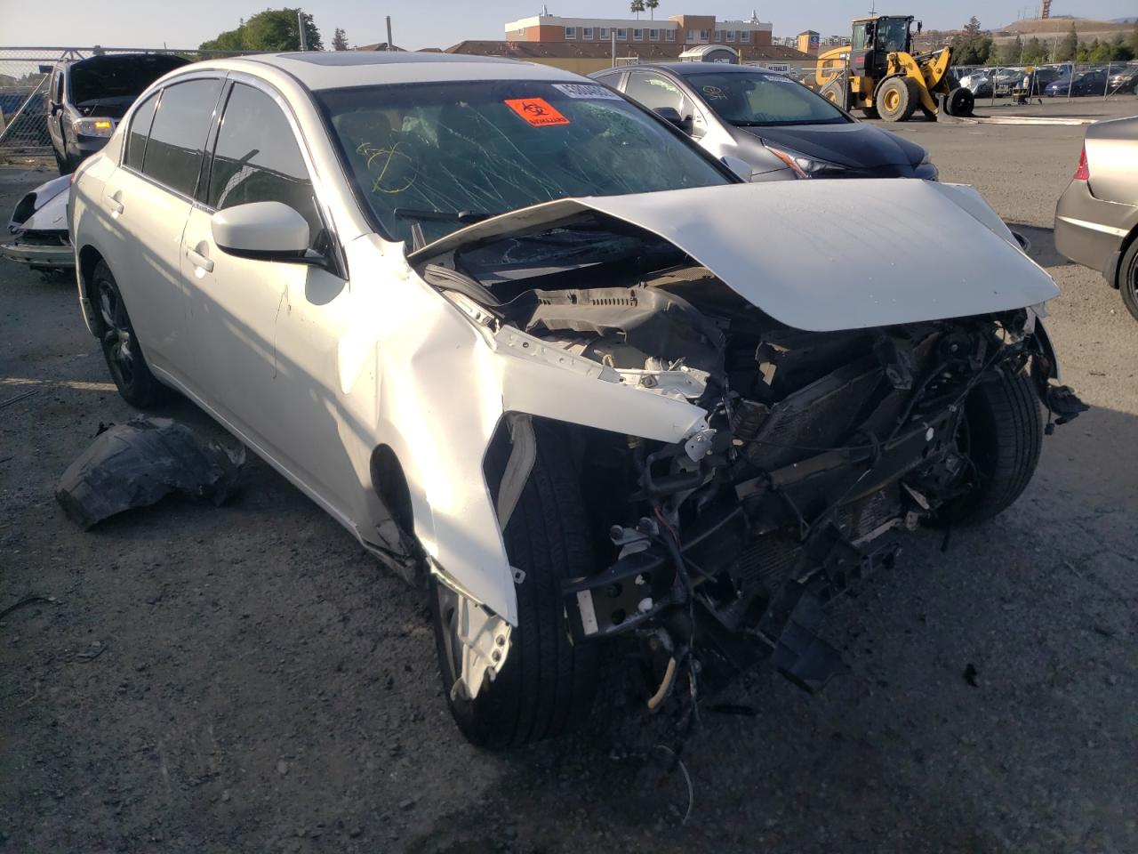 INFINITI G37 BASE 2009 with VIN JNKCV61E79M304555 - Photo from auction