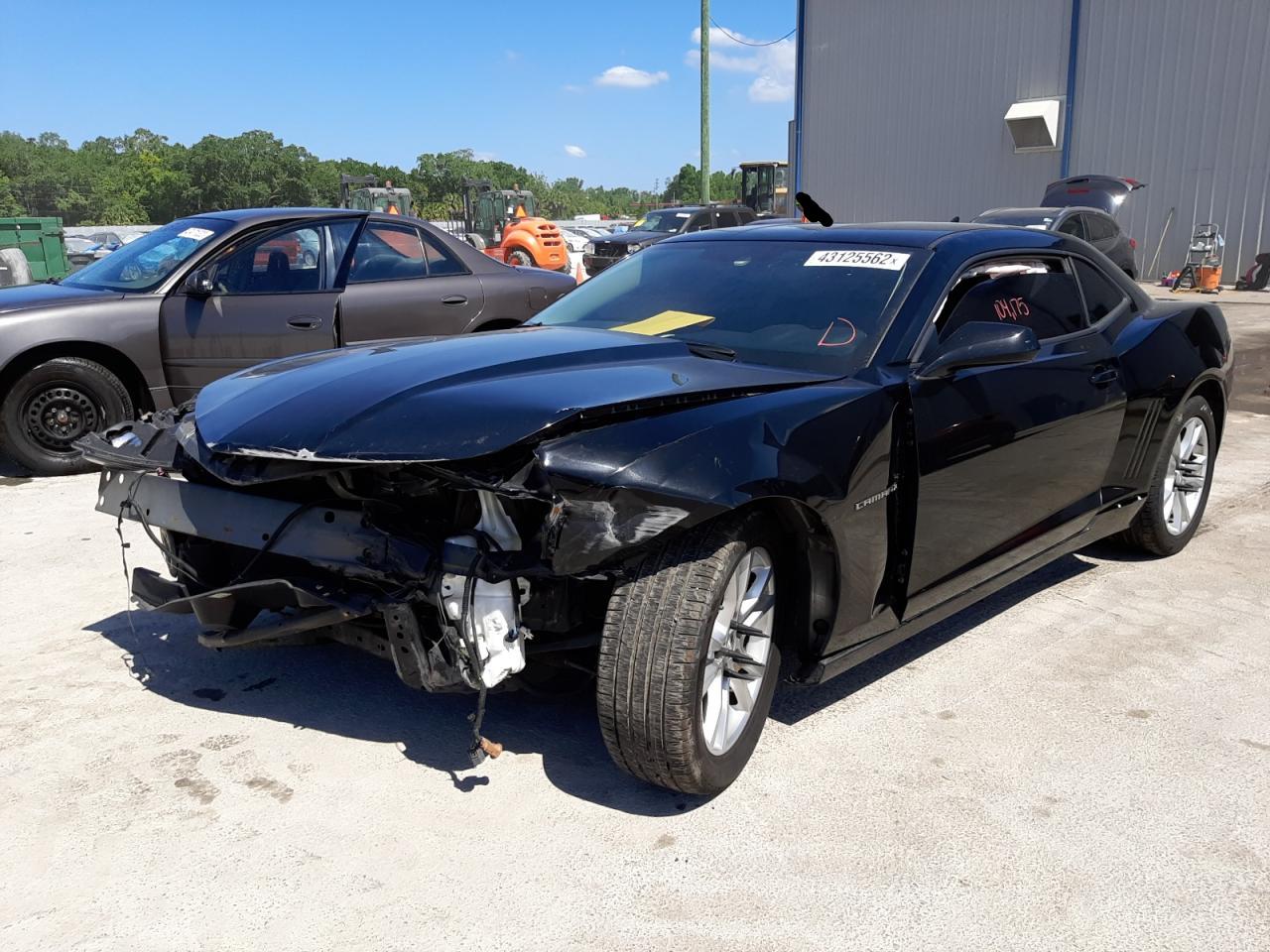 Photo 2 from auction – 2014 CHEVROLET CAMARO LS with VIN 2G1FA1E31E9248909