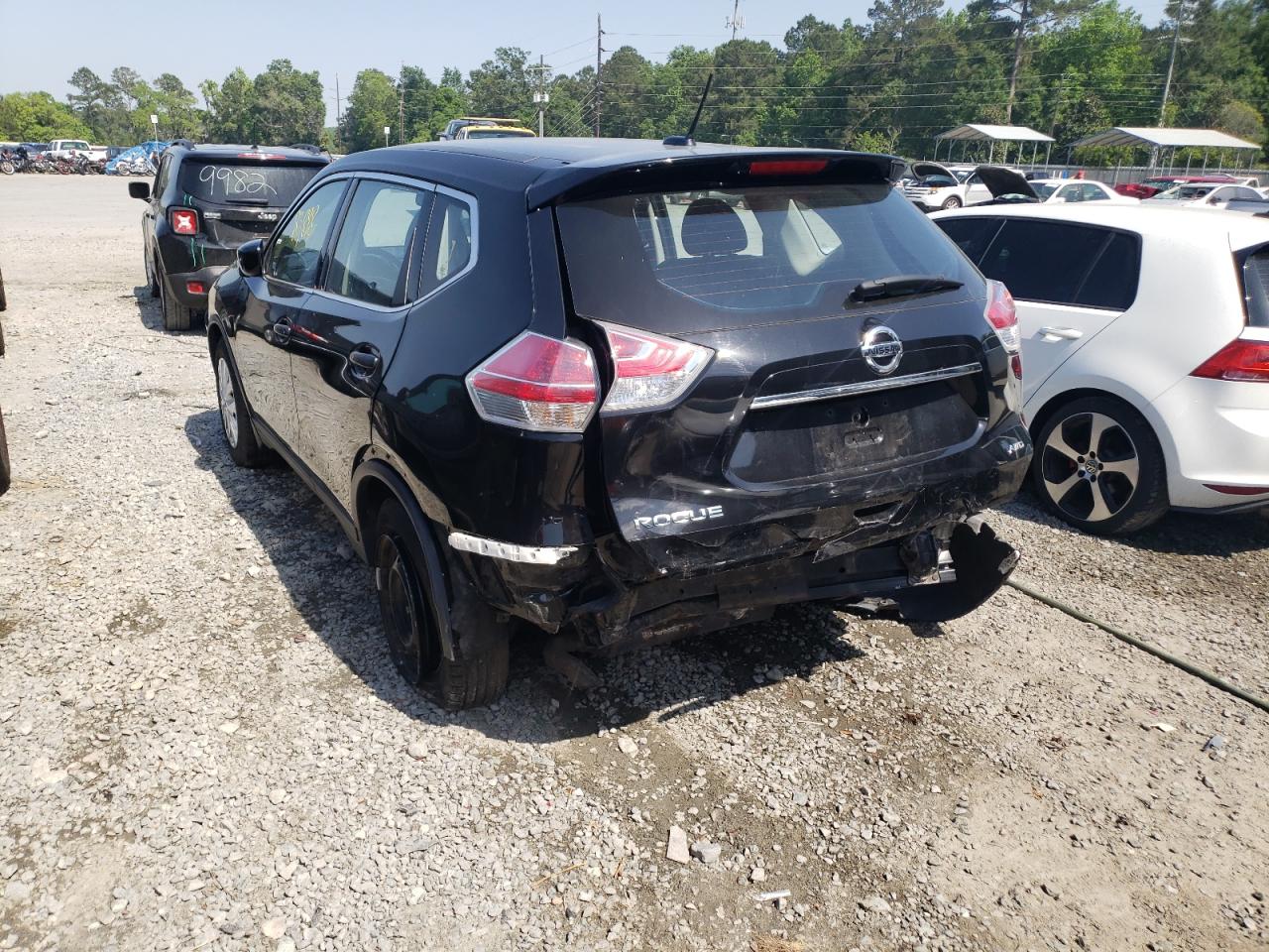 Photo 3 from auction – 2016 NISSAN ROGUE S with VIN KNMAT2MV4GP629727