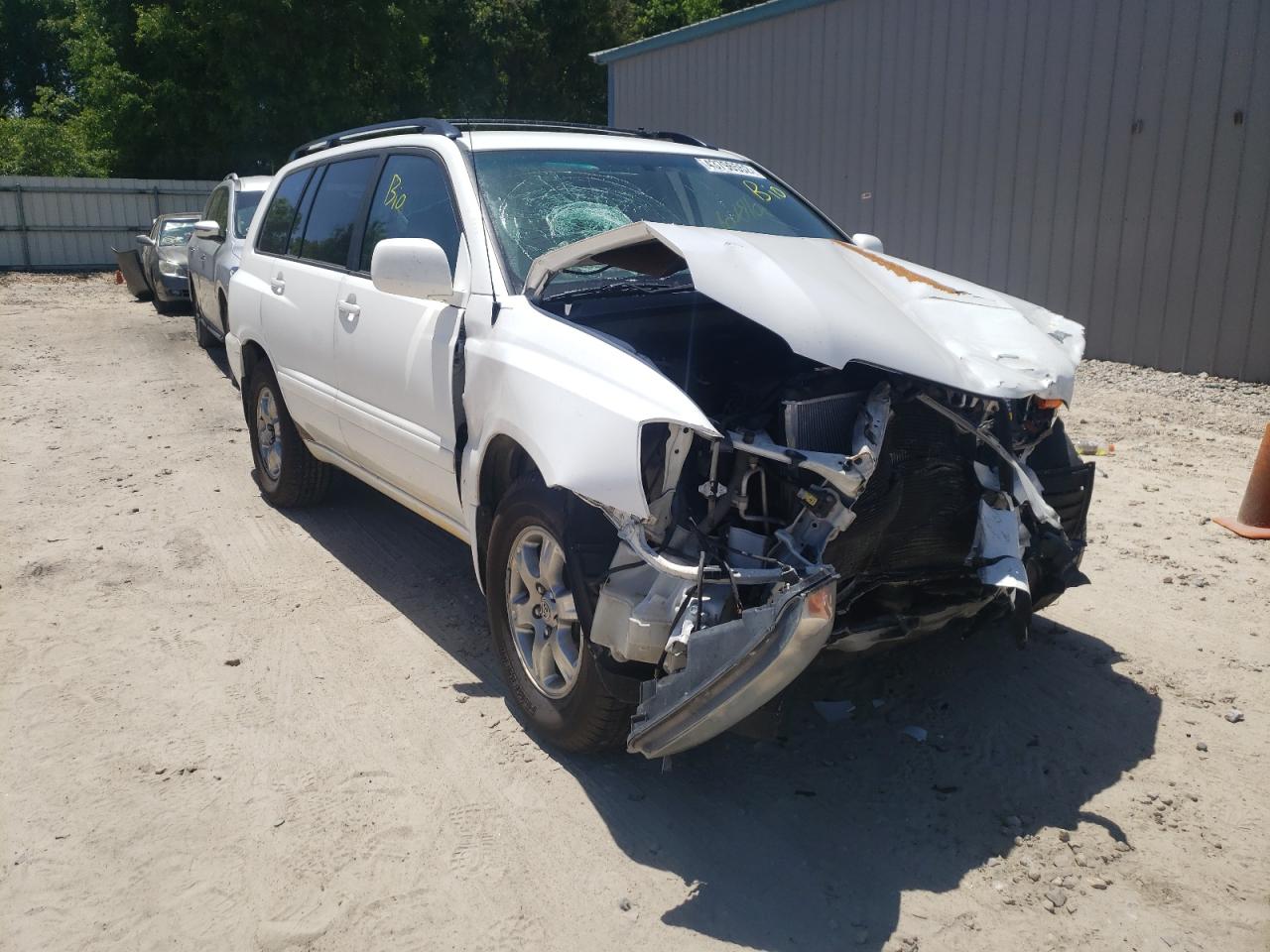 TOYOTA HIGHLANDER 2006 with VIN JTEGP21A360099835 - Photo from auction