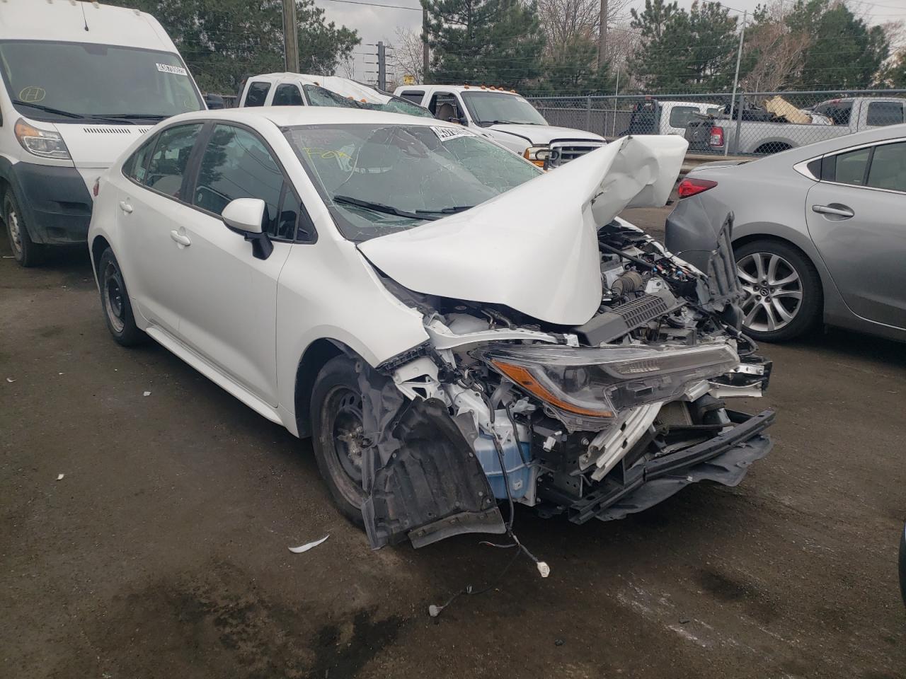 Photo 1 from auction – 2021 TOYOTA COROLLA LE with VIN 5YFEPMAE3MP259273