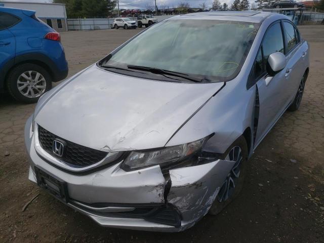 Photo 2 from auction – 2013 HONDA CIVIC EX with VIN 19XFB2F86DE222469