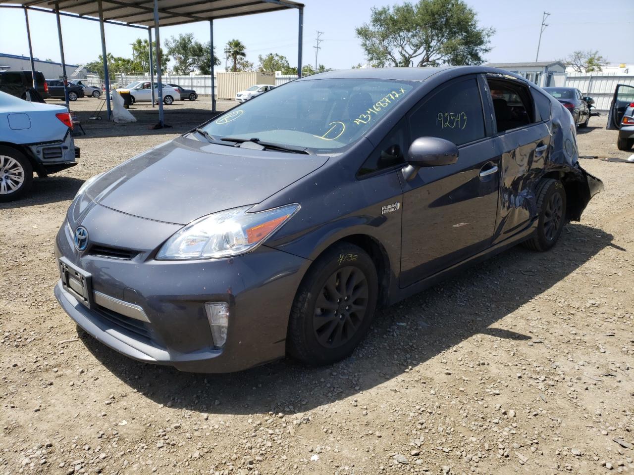Photo 2 from auction – 2014 TOYOTA PRIUS PLUG with VIN JTDKN3DP8E3055417